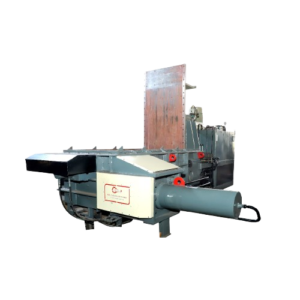 Automatic horizontal baling press machine